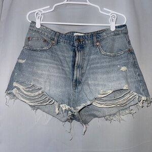 size 12 zara jean shorts
